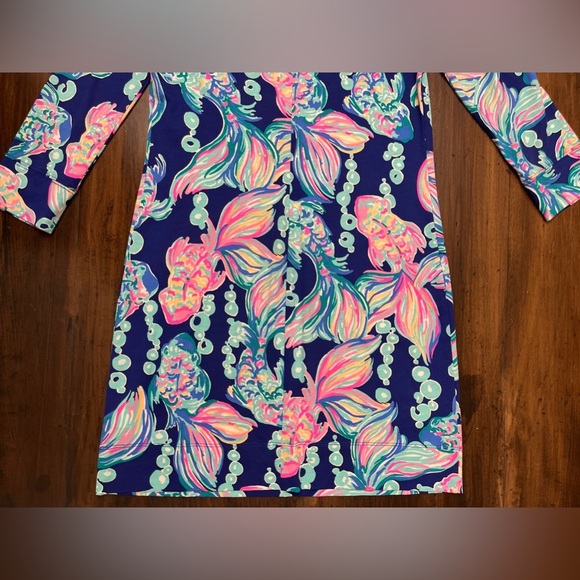 Lilly Pulitzer Marlowe Dress Size XS Going Coastal Chic Southern Boat Neck NWOT - Picture 7 of 14